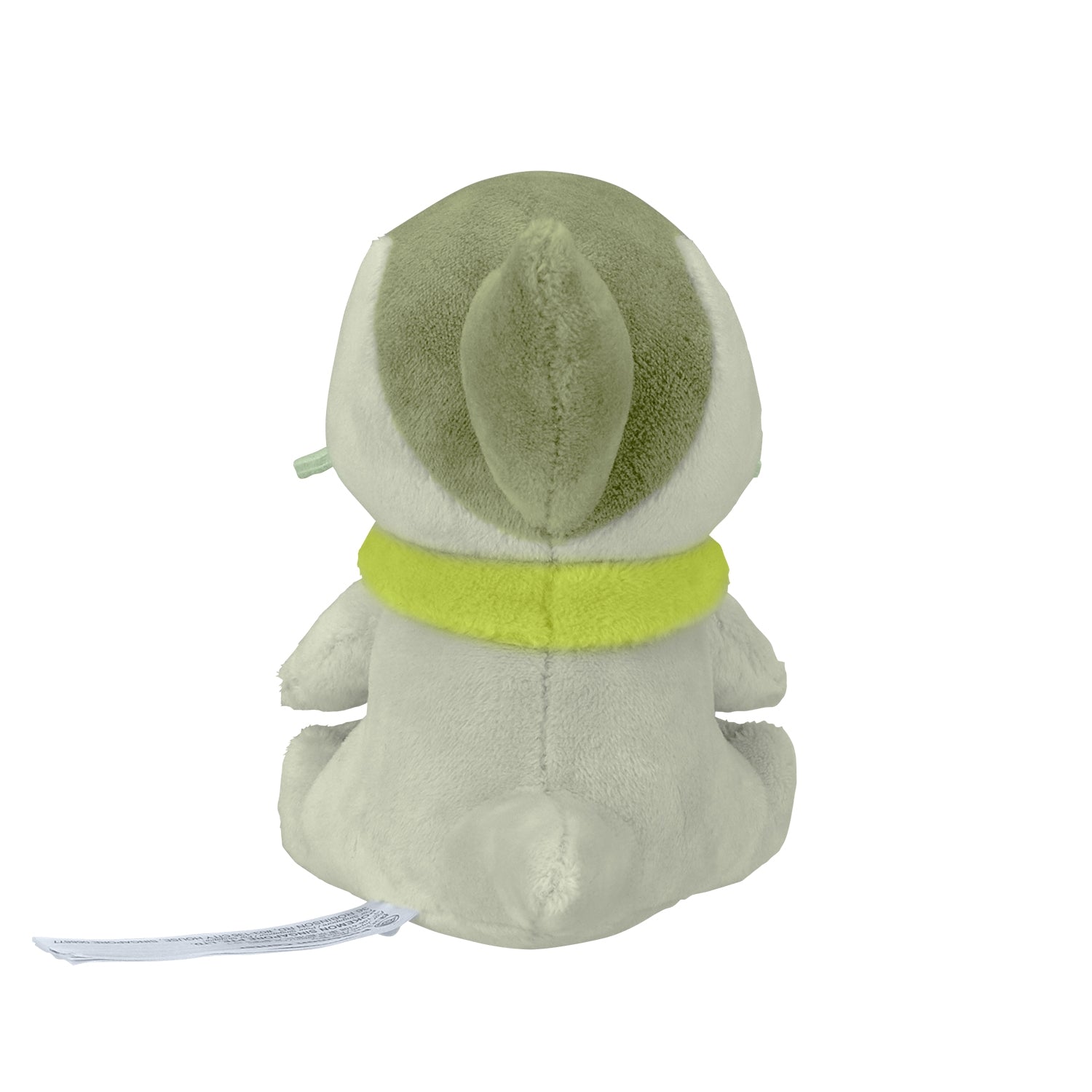 Axew Fit Plush fra Pokemon Center Japan, sett bakfra