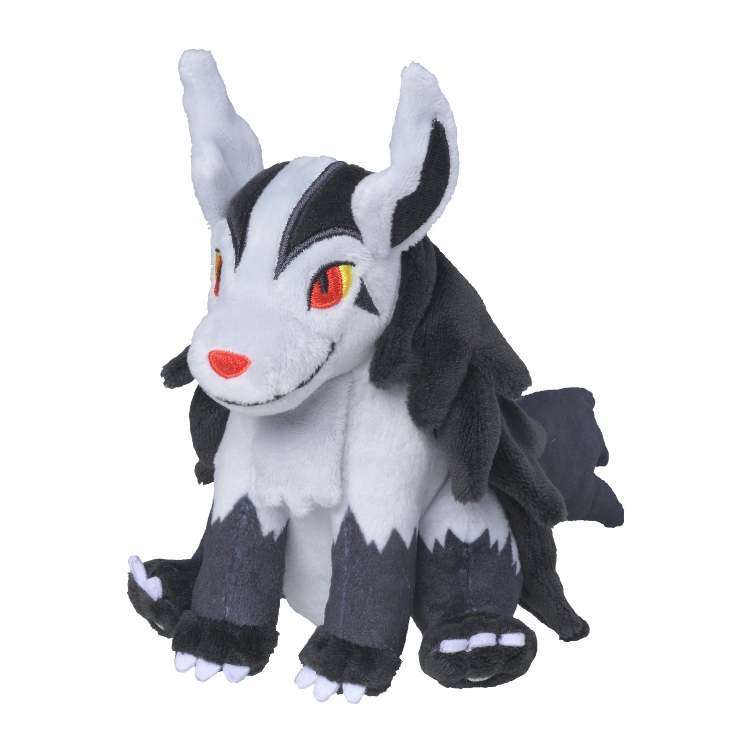 Mightyena Fit Plush fra Pokemon Center Japan, sett forfra