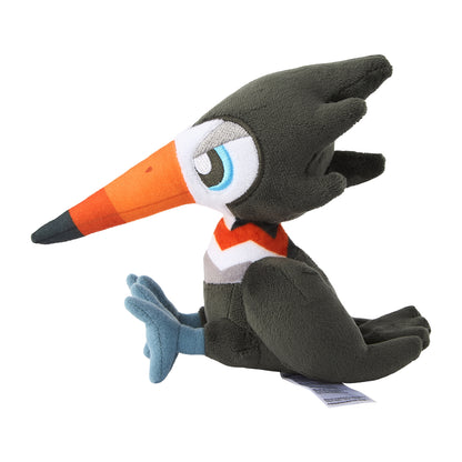 Trumbeak Fit Plush fra Pokemon Center Japan, sett fra siden