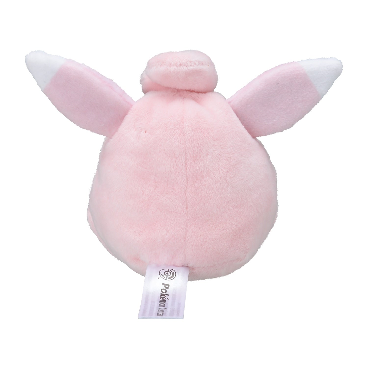 Wigglytuff Fit Plush fra Pokemon Center Japan, sett bakfra
