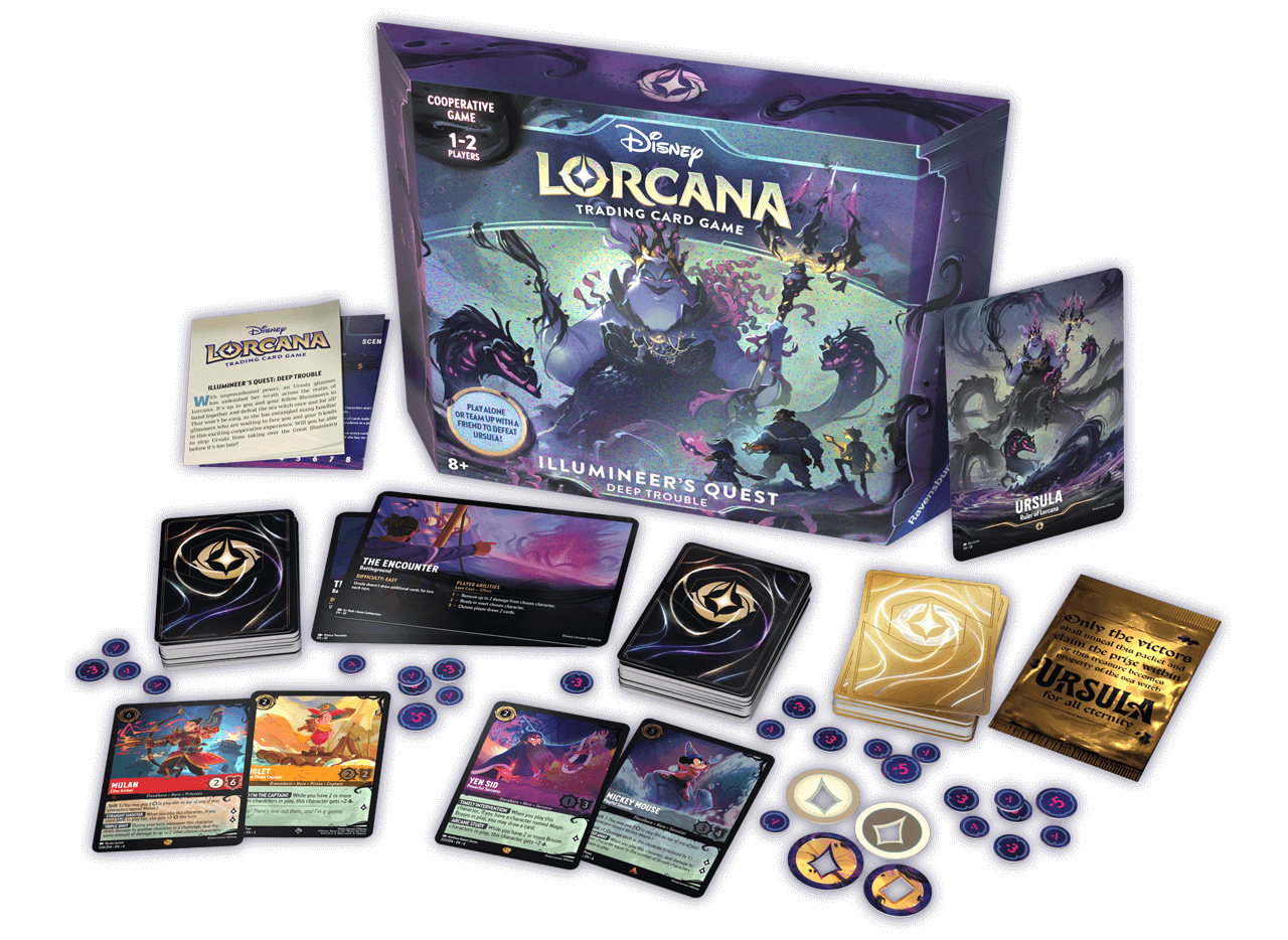 Disney Lorcana Ursula's Return Ilumineer's Quest Deep Trouble