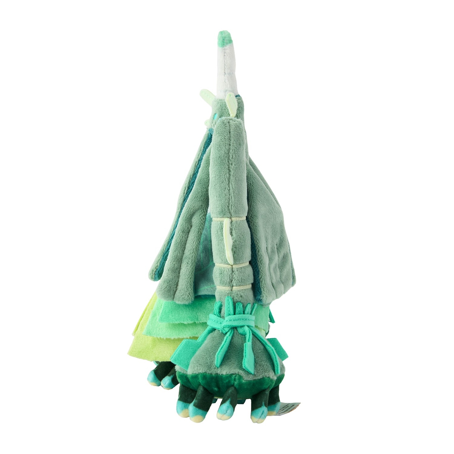 Celesteela Fit Plush fra Pokemon Center Japan, sett fra siden
