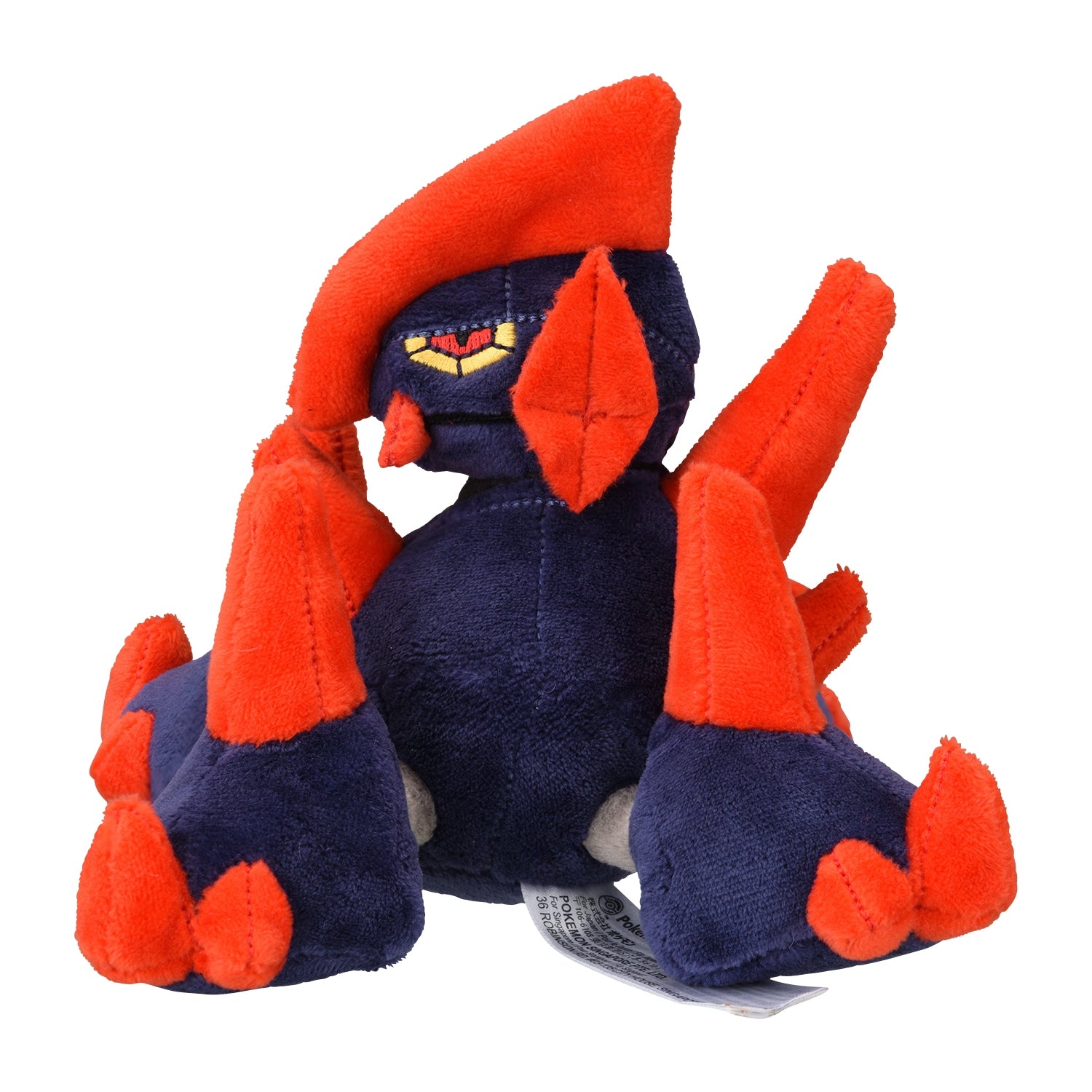 Gigalith Fit Plush fra Pokemon Center Japan, sett fra siden