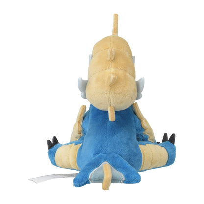 Samurott Fit Plush fra Pokemon Center Japan, sett bakfra