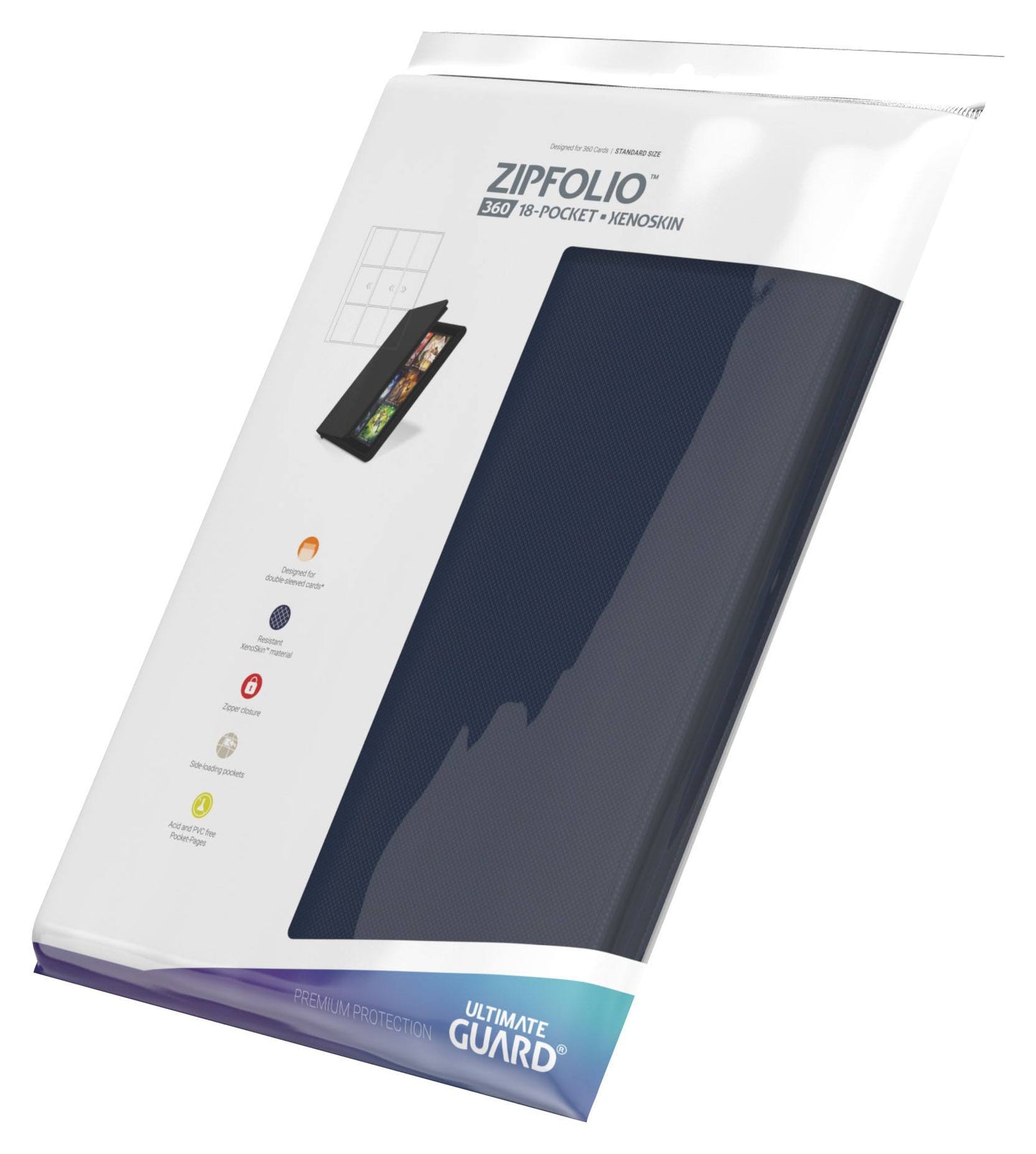 Ultimate Guard Zipfolio 360 - 18 Pocket XenoSkin Album