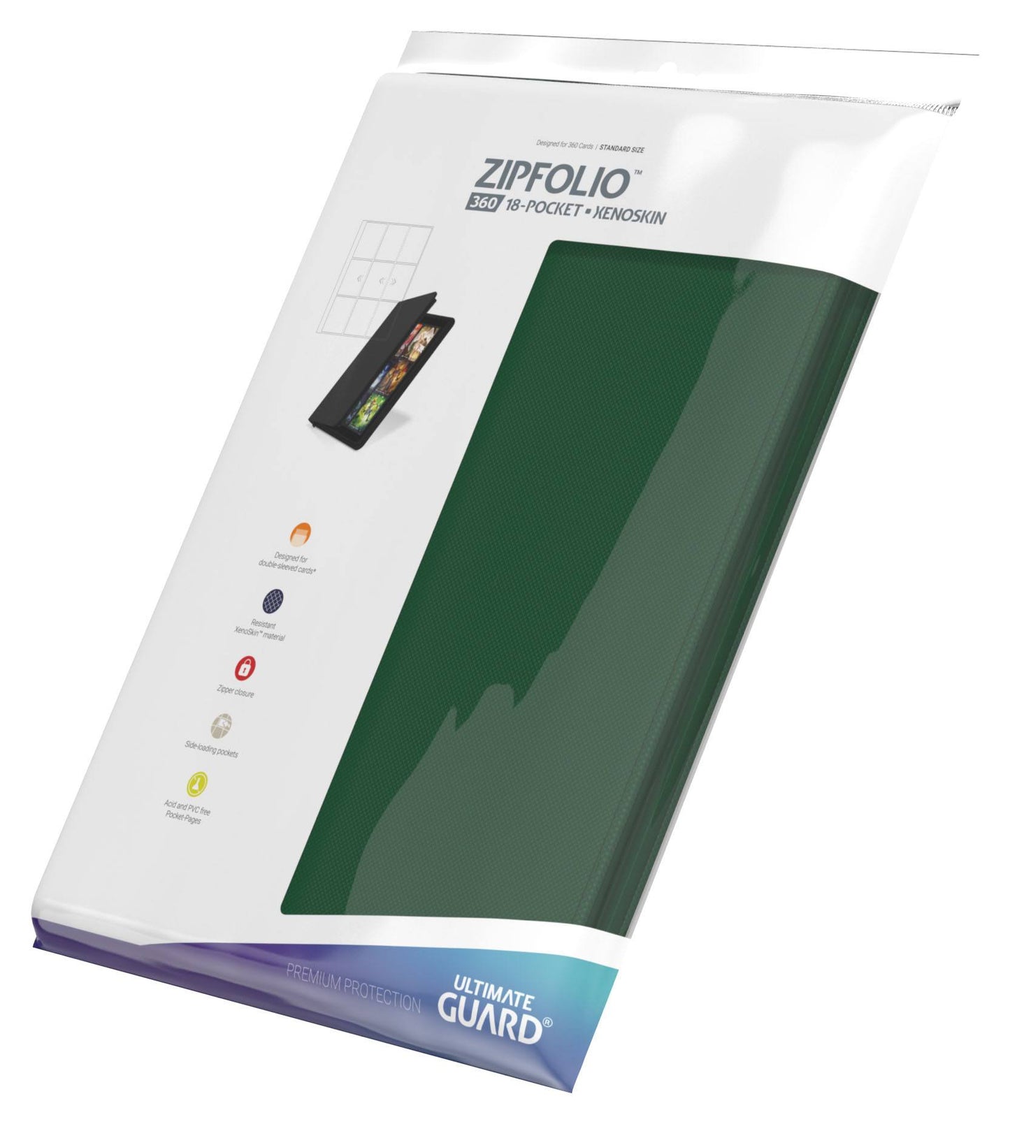 Ultimate Guard Zipfolio 360 - 18 Pocket XenoSkin Album
