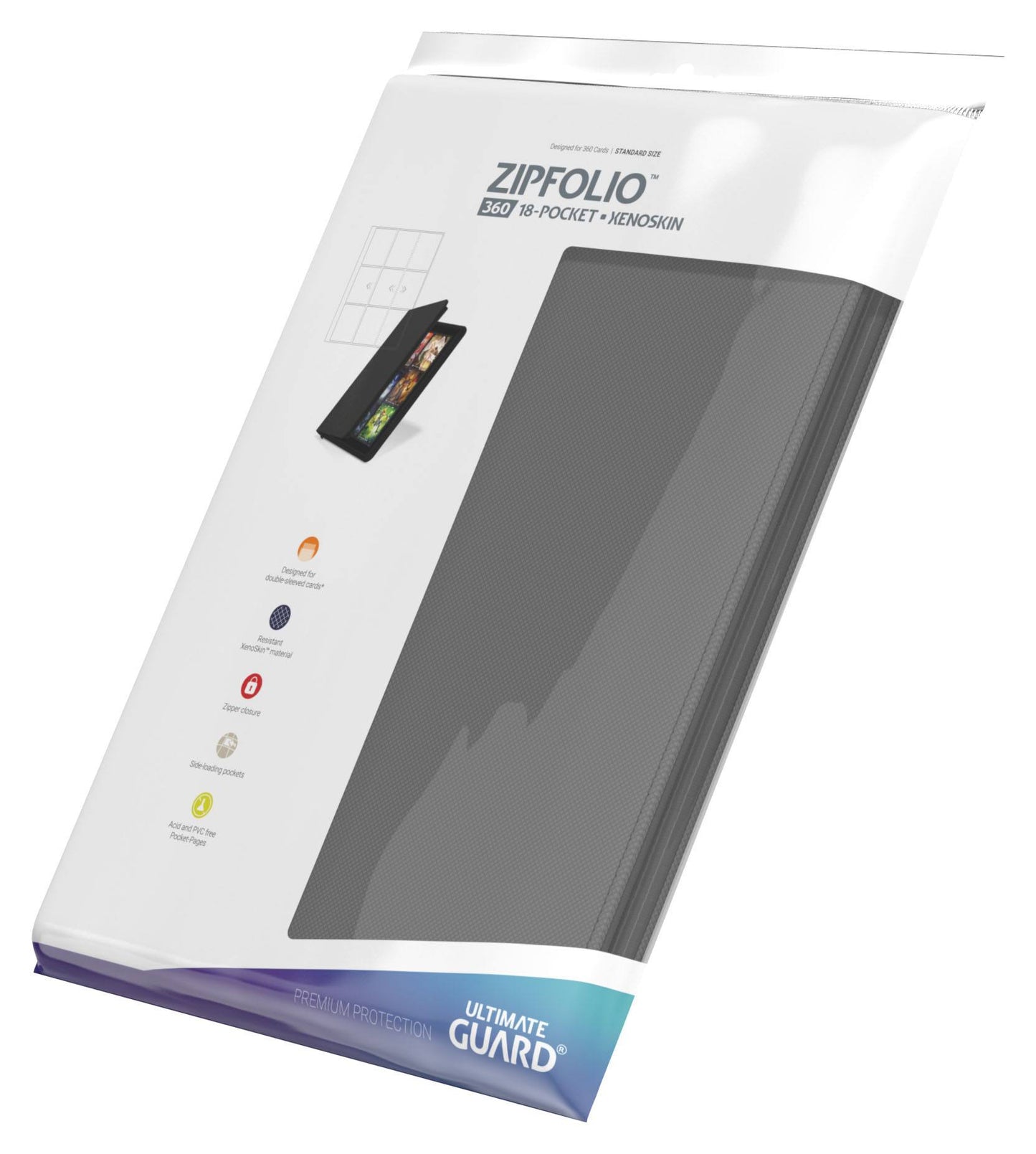 Ultimate Guard Zipfolio 360 - 18 Pocket XenoSkin Album