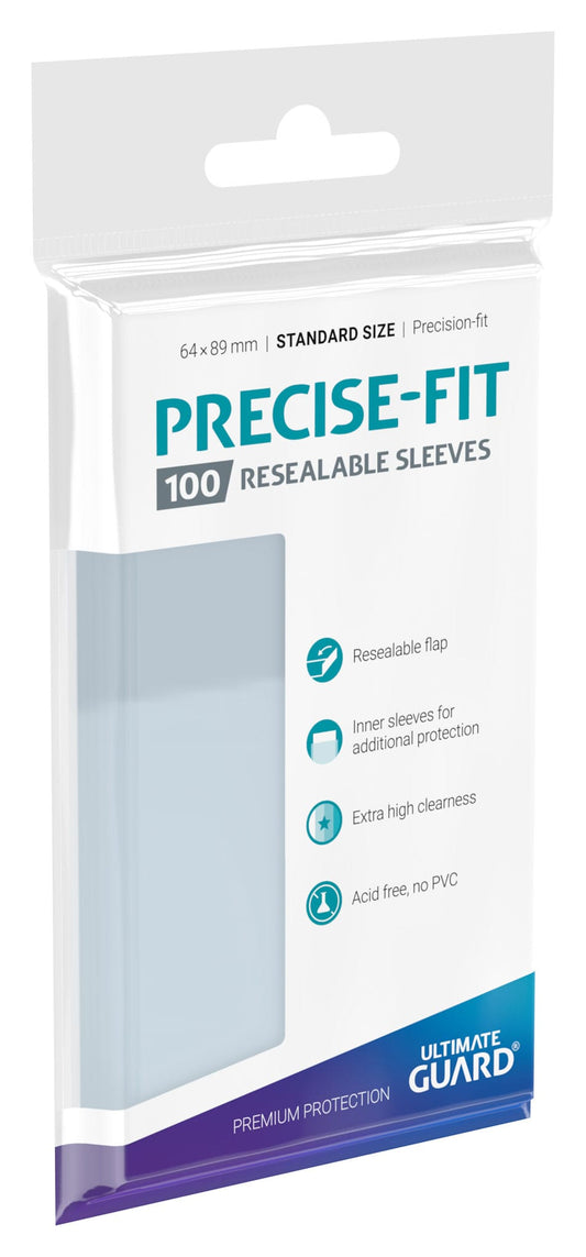 Ultimate Guard Resealable Precise Fit Sleeves (100)