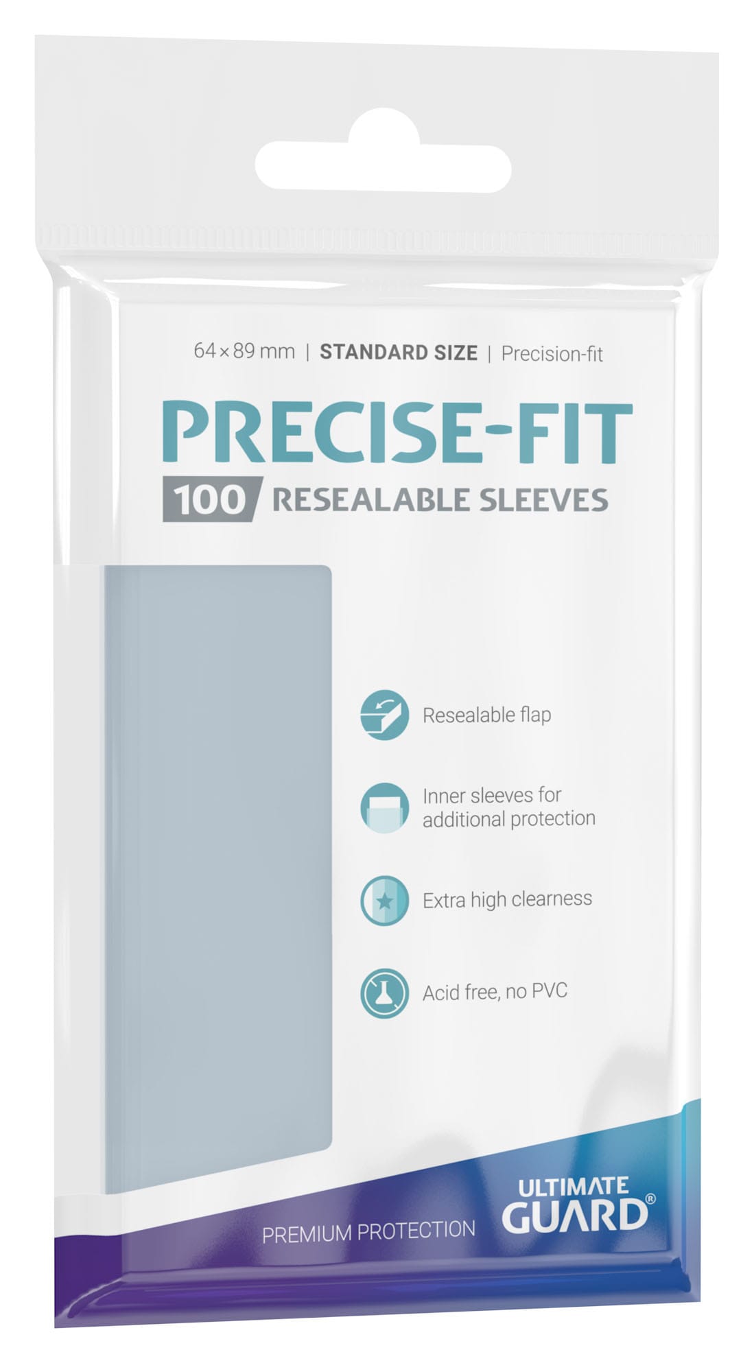 Ultimate Guard Resealable Precise Fit Sleeves (100)