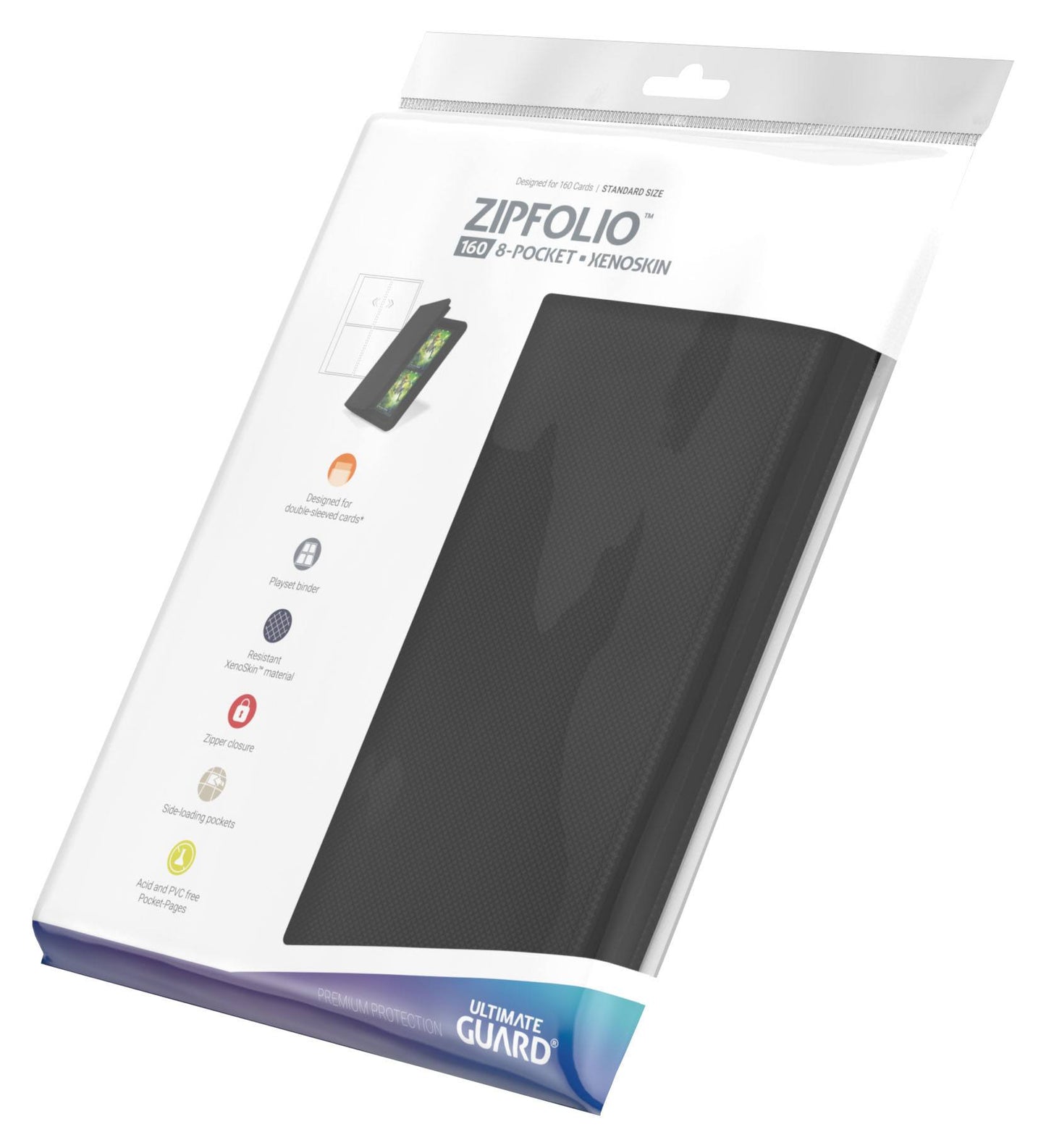 Ultimate Guard Zipfolio 160 - 8 Pocket Xenoskin Album