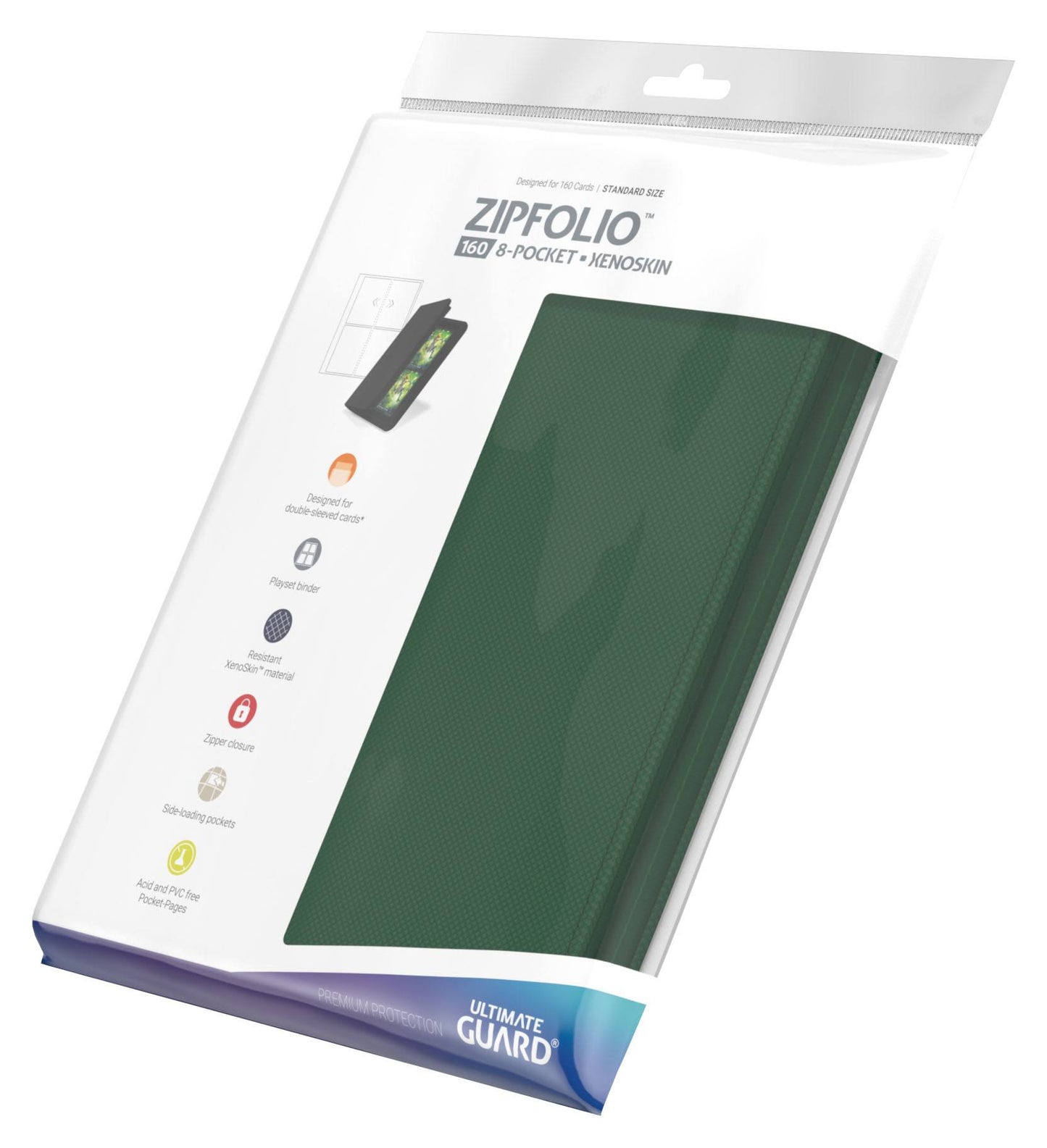 Ultimate Guard Zipfolio 160 - 8 Pocket Xenoskin Album