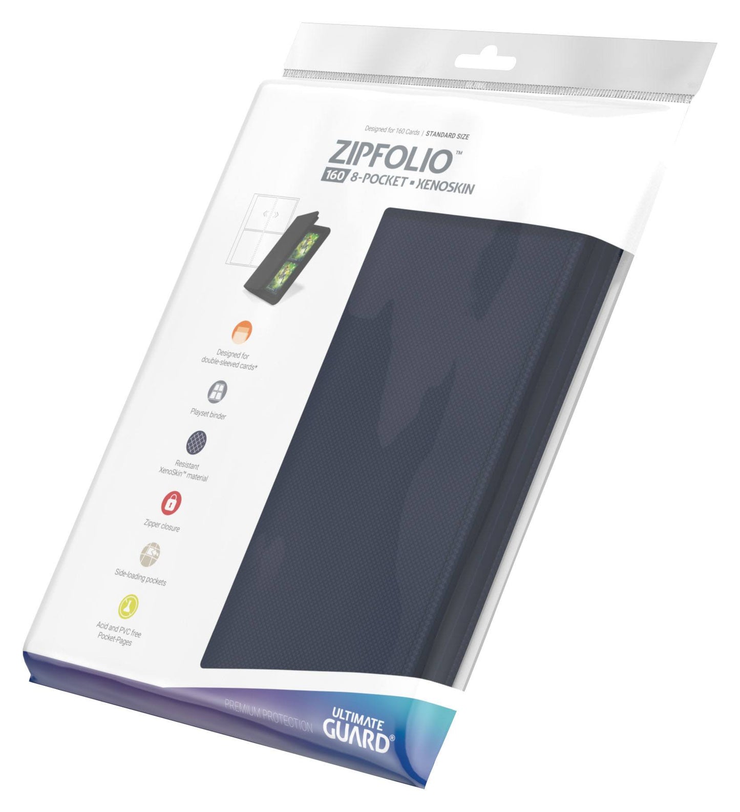 Ultimate Guard Zipfolio 160 - 8 Pocket Xenoskin Album