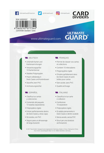 Ultimate Guard Card Dividers (10 stk)
