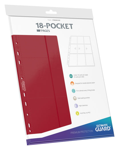 Ultimate Guard 18-Pocket Pages Side-Loading (10 stk)