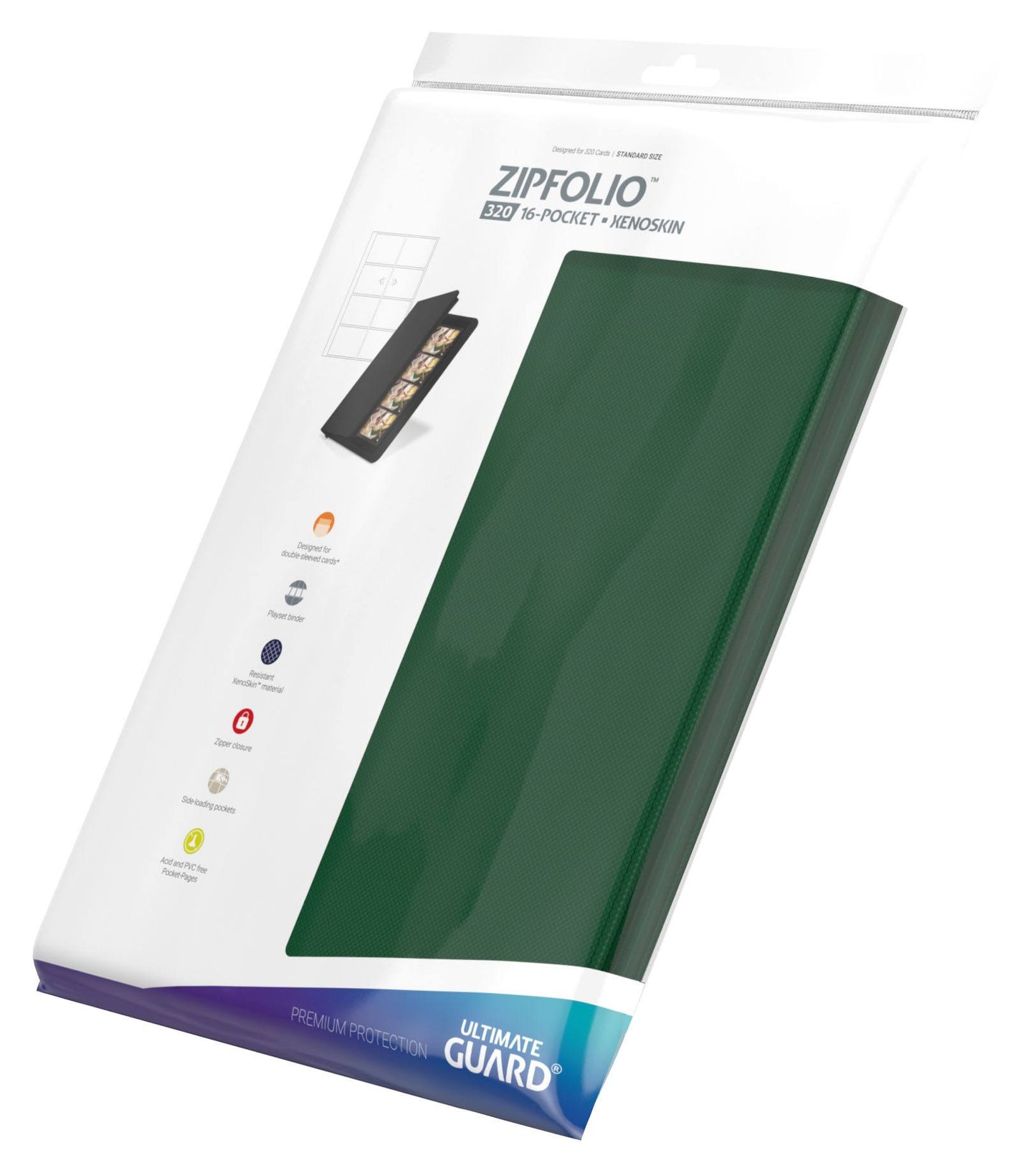 Ultimate Guard Zipfolio 320 - 16 Pocket XenoSkin Album