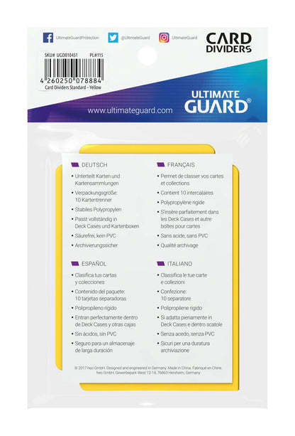 Ultimate Guard Card Dividers (10 stk)