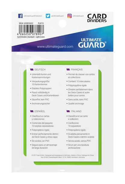 Ultimate Guard Card Dividers (10 stk)