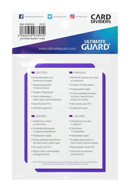 Ultimate Guard Card Dividers (10 stk)