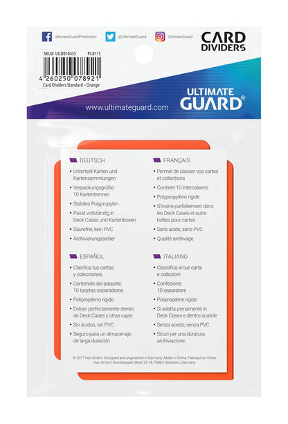 Ultimate Guard Card Dividers (10 stk)