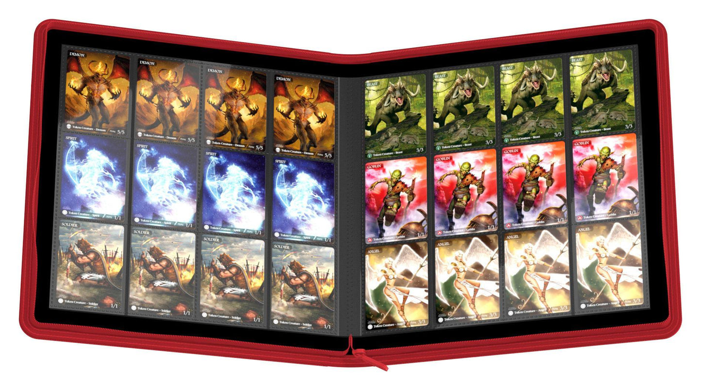 Ultimate Guard Quadrow Zipfolio 480 - 24 Pocket XenoSkin Album