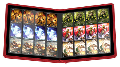 Ultimate Guard Quadrow Zipfolio 480 - 24 Pocket XenoSkin Album
