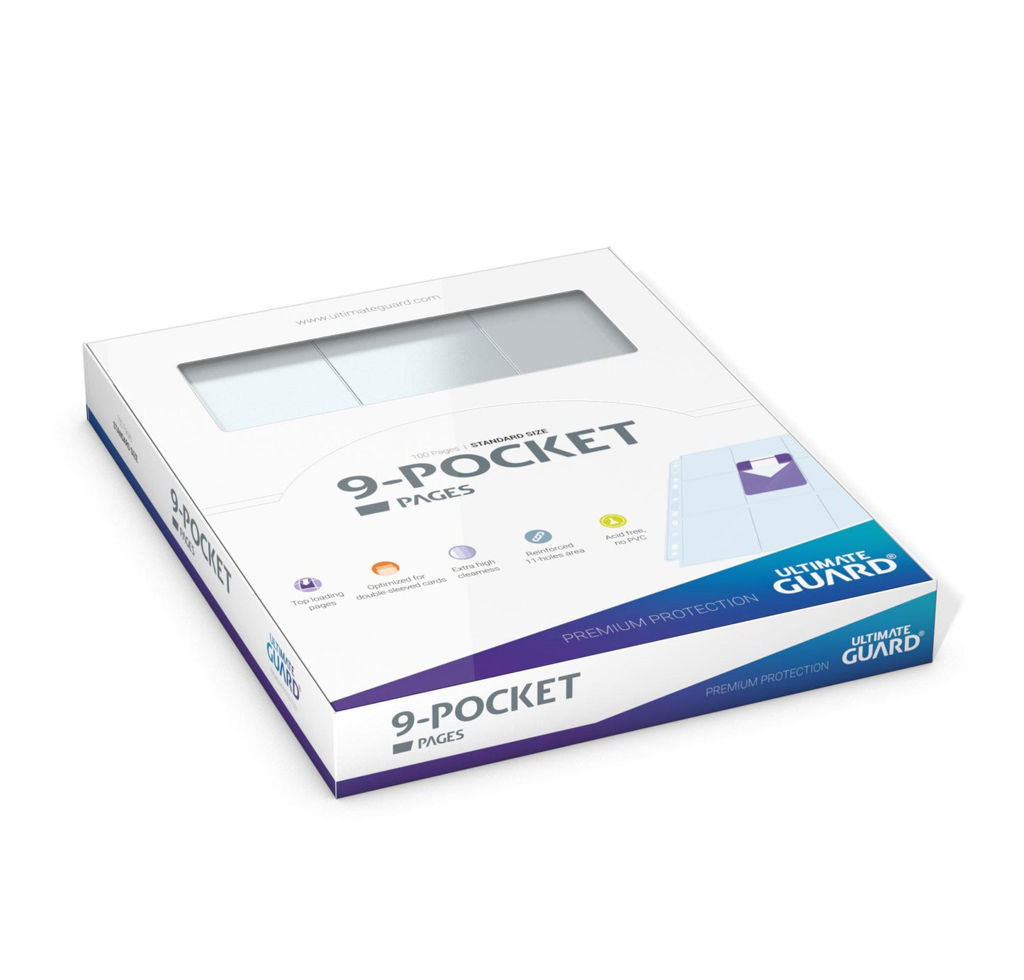 Ultimate Guard 9-Pocket Pages Top-Loading (100)