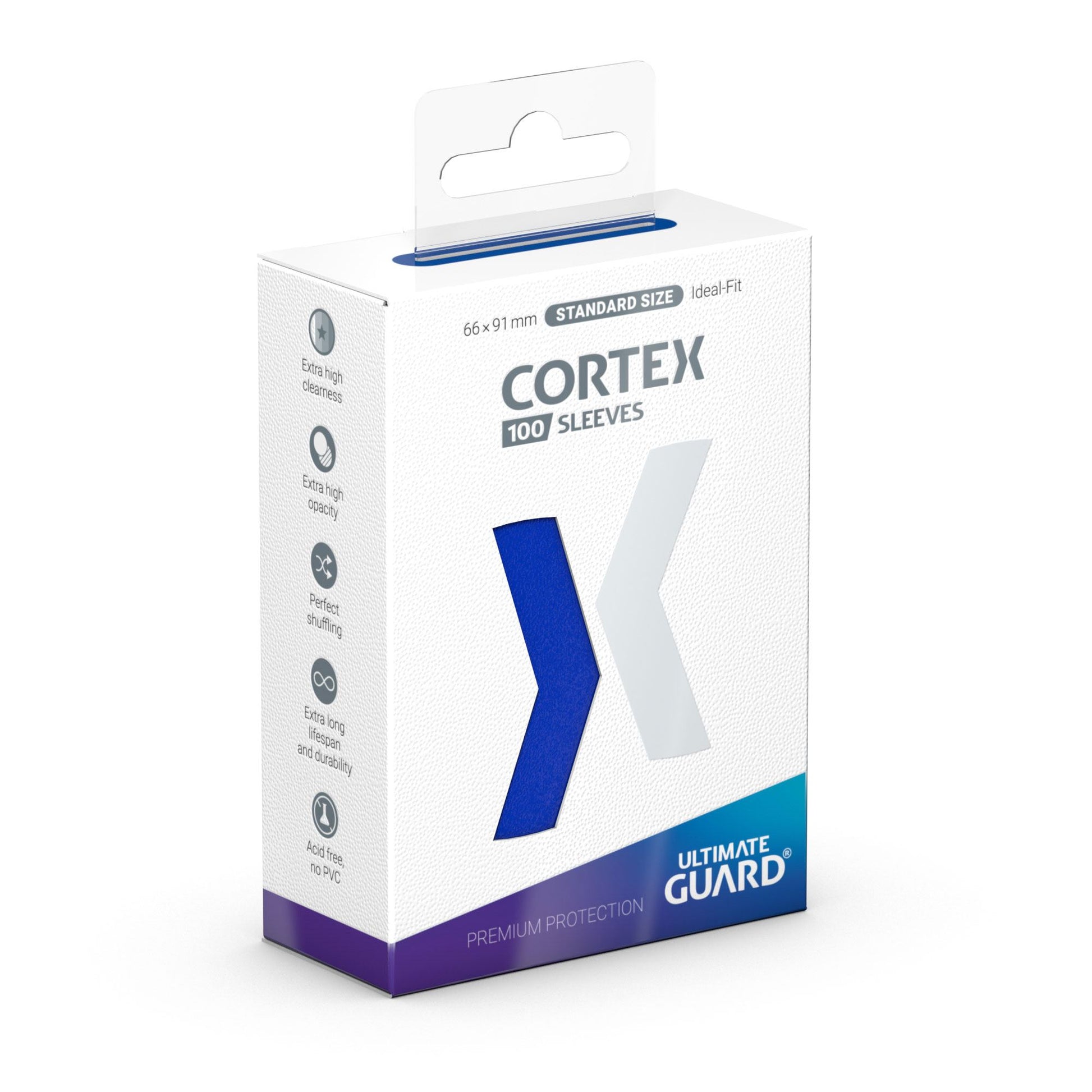 Ultimate Guard Cortex Sleeves (100 stk) - Blue