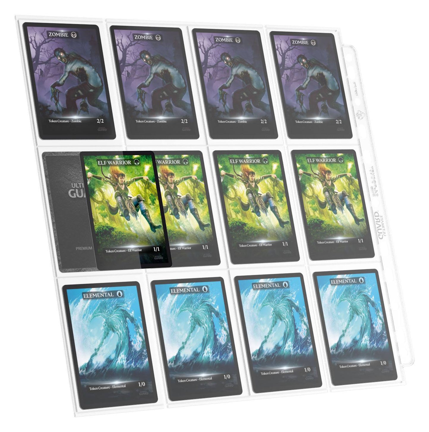 Ultimate Guard 24-Pocket QuadRow Pages Side-Loading for Album (10 stk)