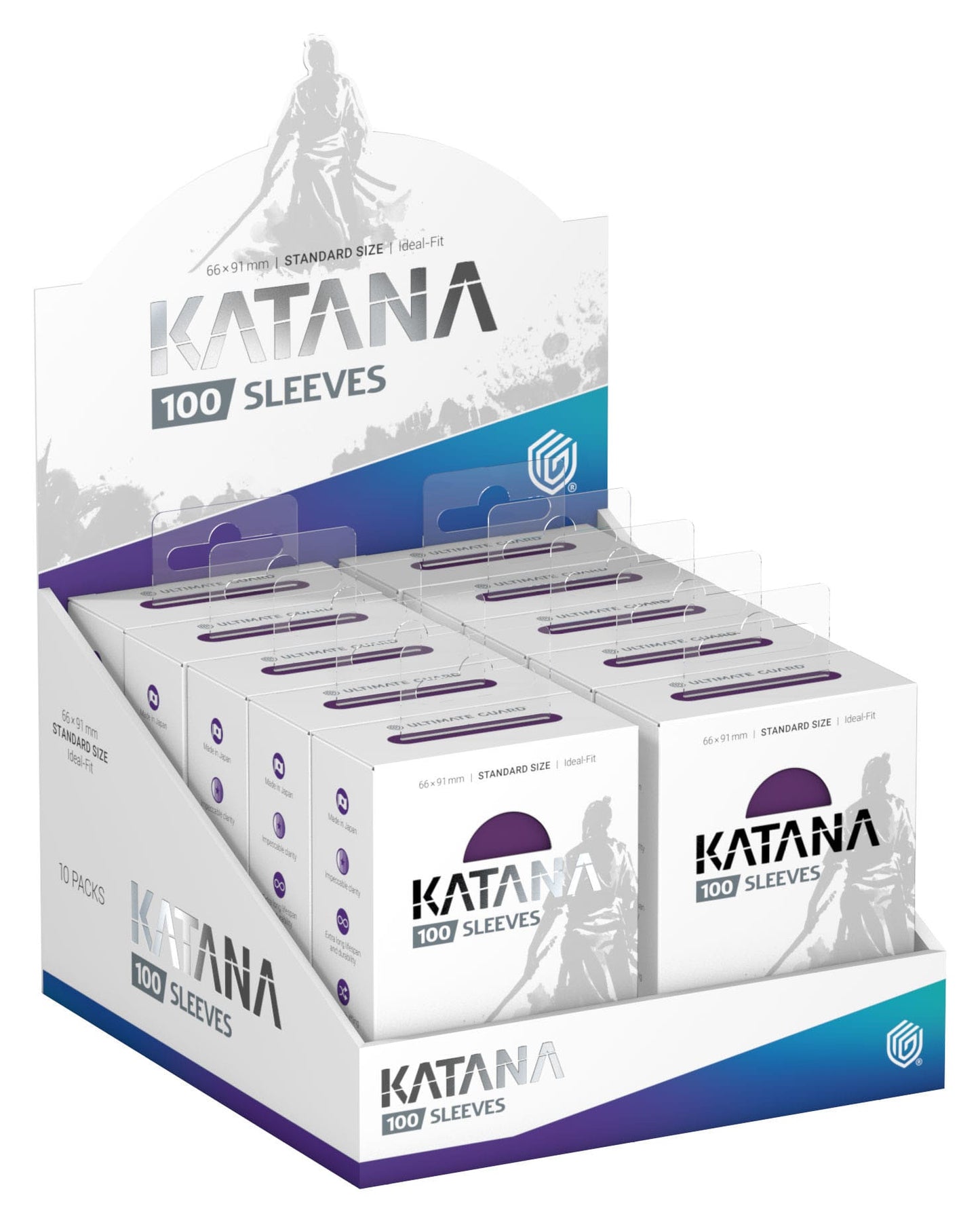 Ultimate Guard Katana Sleeves Standard Size (100 stk)