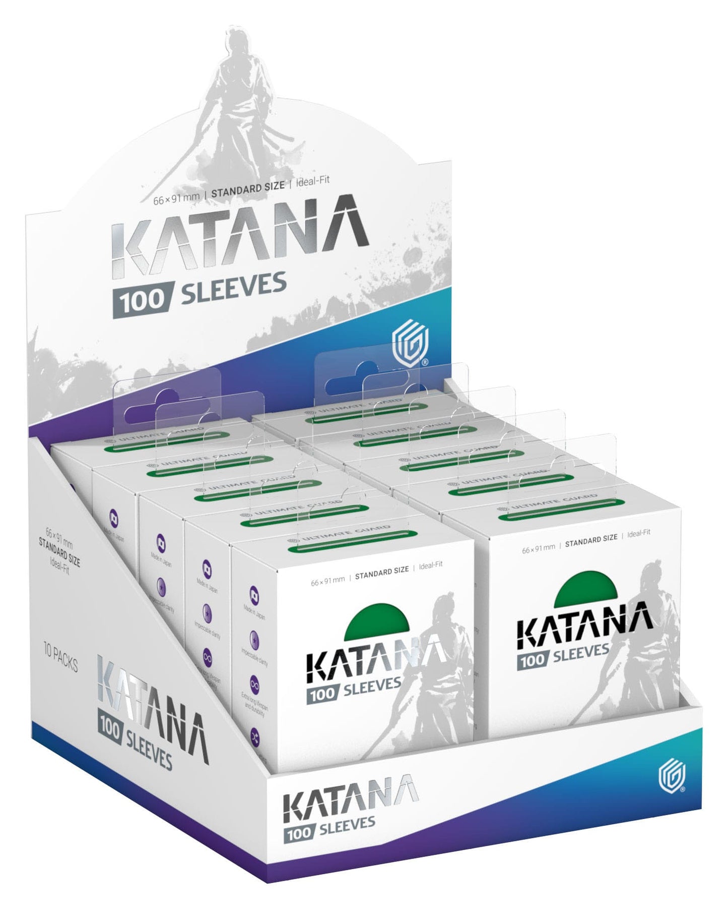 Ultimate Guard Katana Sleeves Standard Size (100 stk)