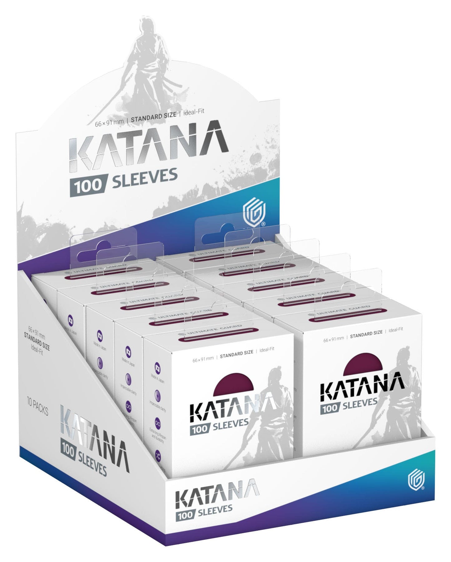 Ultimate Guard Katana Sleeves Standard Size (100 stk)