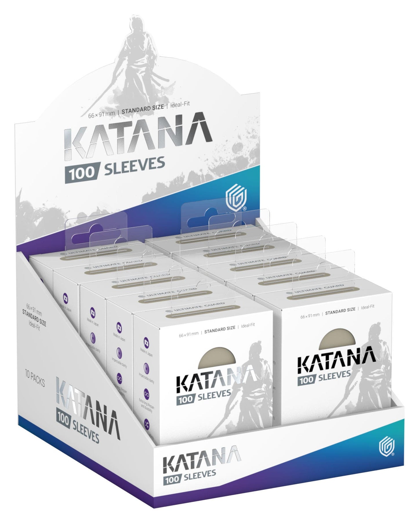 Ultimate Guard Katana Sleeves Standard Size (100 stk)