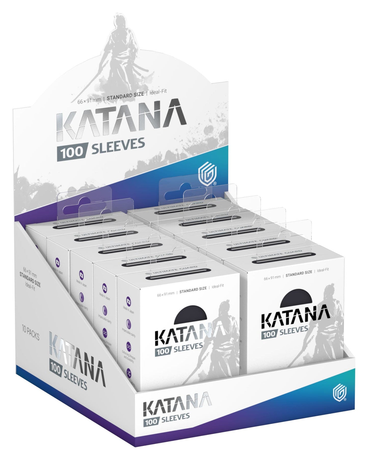Ultimate Guard Katana Sleeves Standard Size (100 stk)