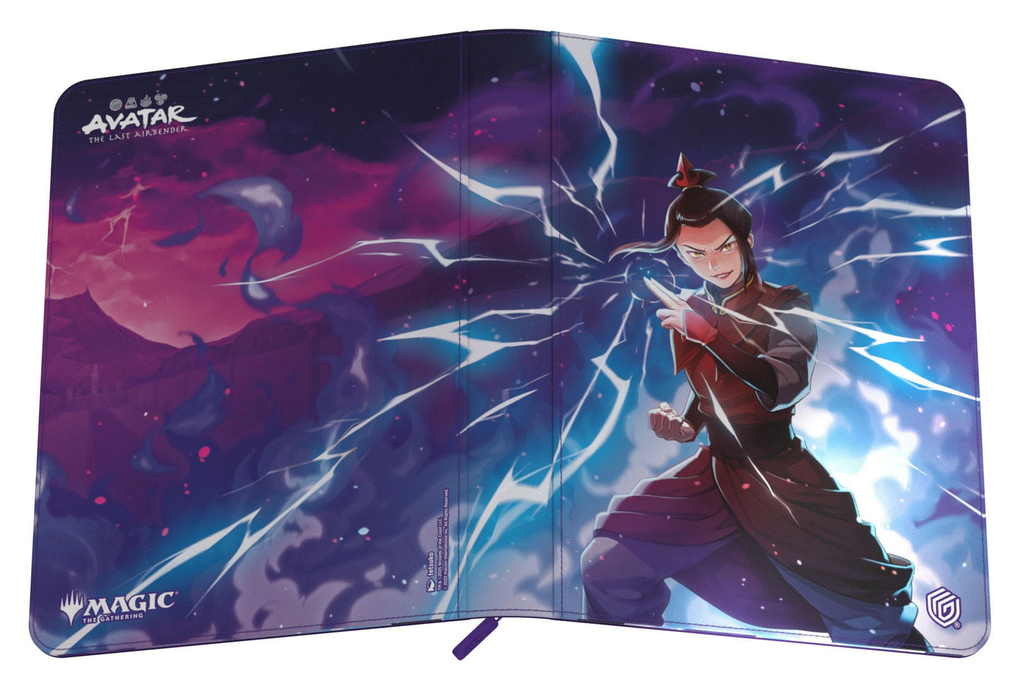 Ultimate Guard Zipfolio 360 - 18 Pocket XenoSkin Album Avatar: The Last Airbender - Azula