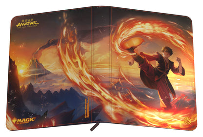 Ultimate Guard Zipfolio 360 - 18 Pocket XenoSkin Album Avatar: The Last Airbender - Zuko