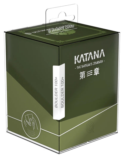 Suirei: forsiden av forpakningen med Katana-logo