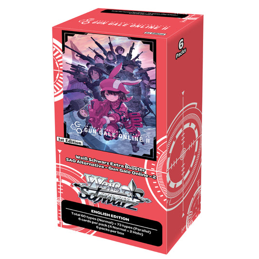 Weiss Schwarz Extra Booster Box: Sword Art Online Alternative - Gun Gale Online II