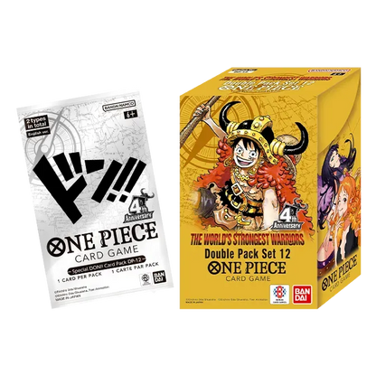DON!!-pakken og esken fra Double Pack Set 12, esken kan brukes som card case