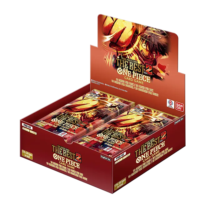 One Piece PRB02 "The Best Vol. 2" Premium Booster Box