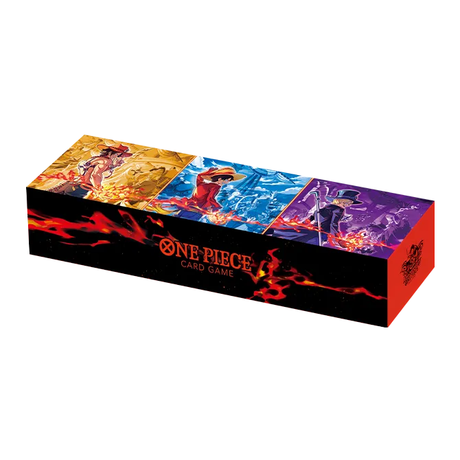 Storage boxen med Ace, Luffy og Sabo artwork