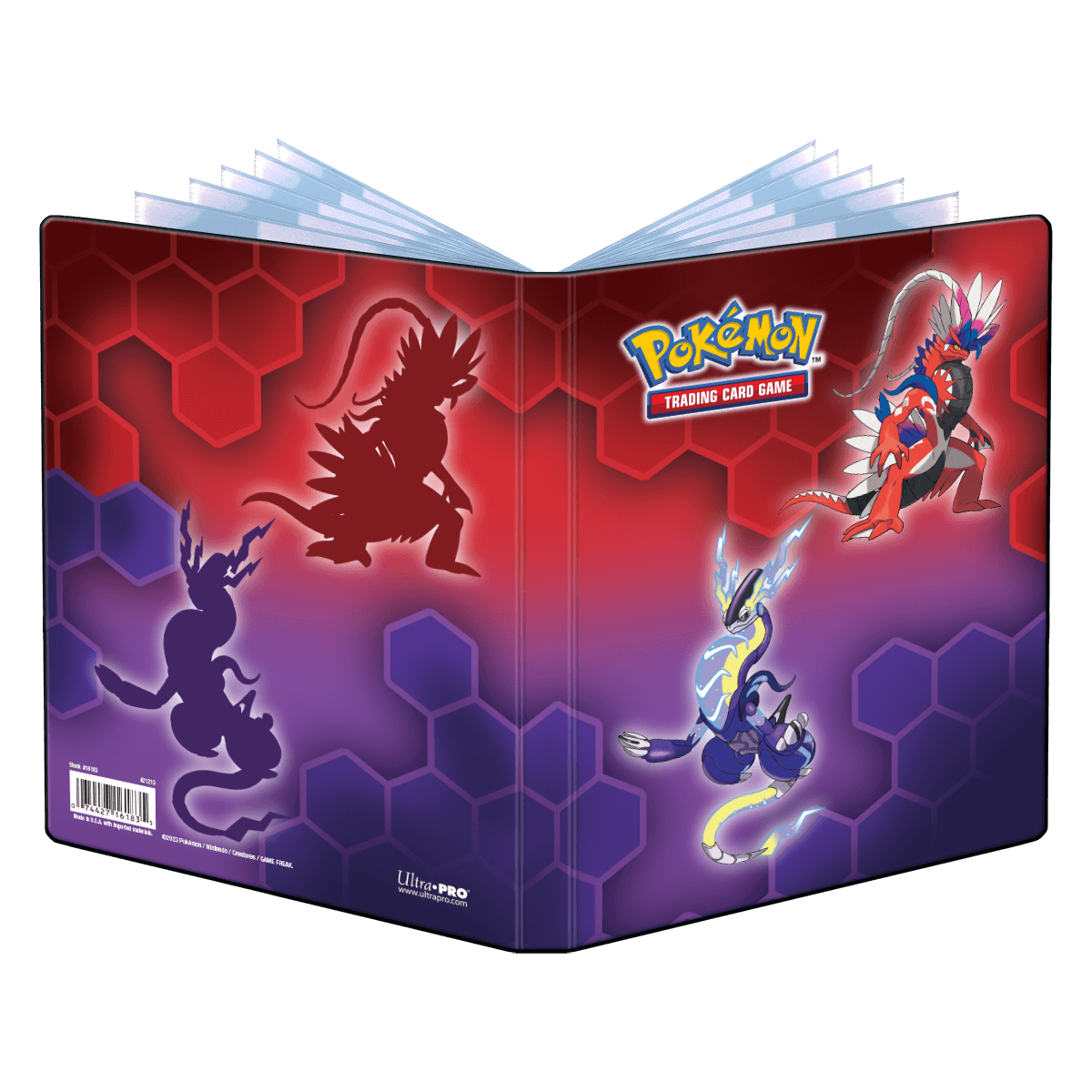 Koraidon & Miraidon 4-Pocket Portfolio for Pokémon