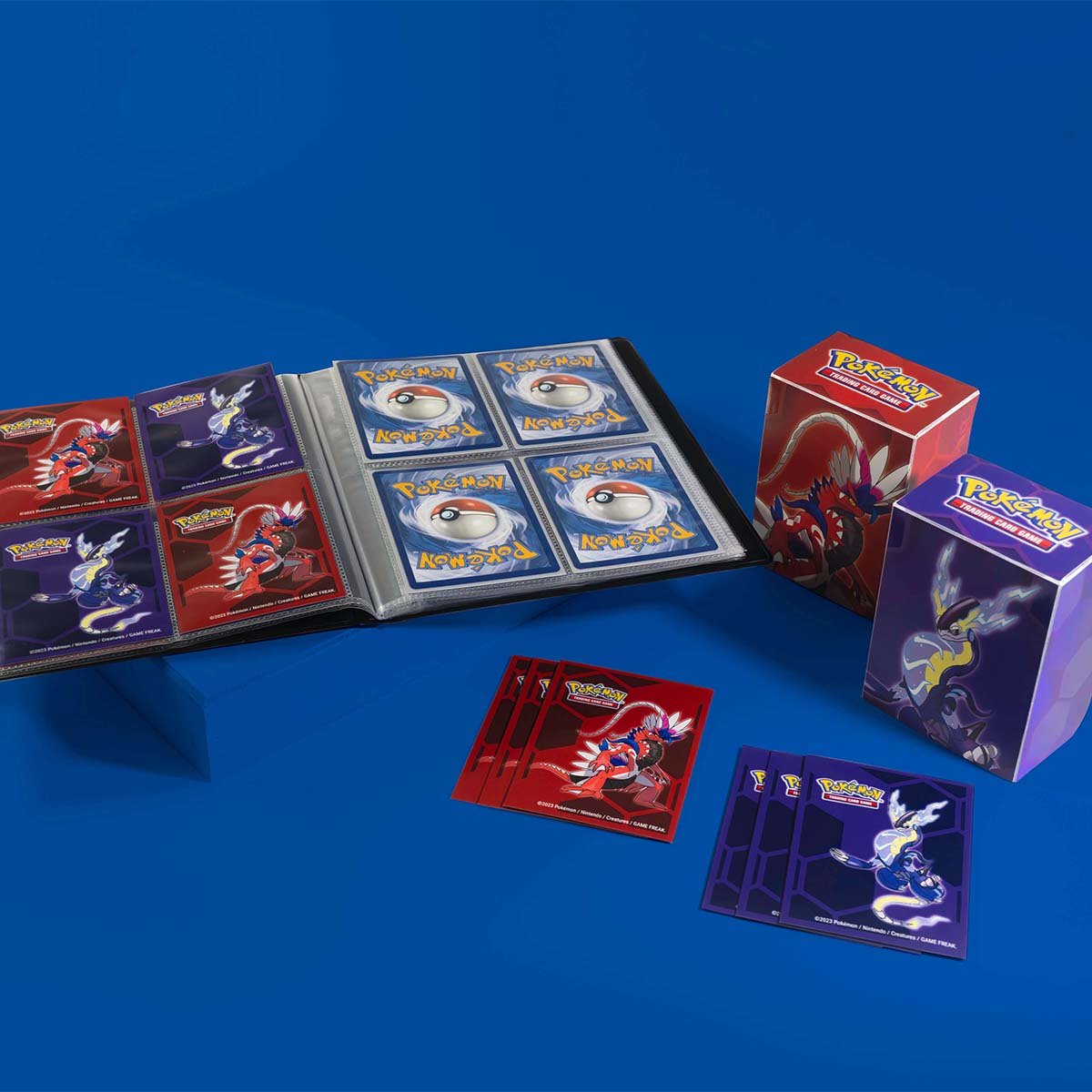 Koraidon & Miraidon 4-Pocket Portfolio for Pokémon