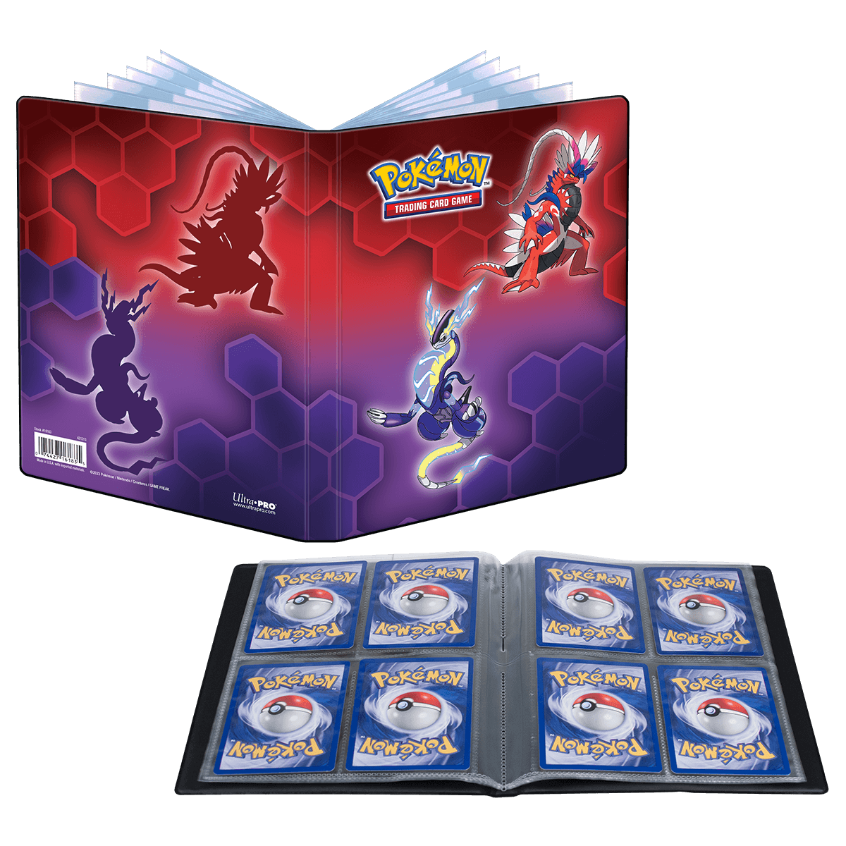Koraidon & Miraidon 4-Pocket Portfolio for Pokémon