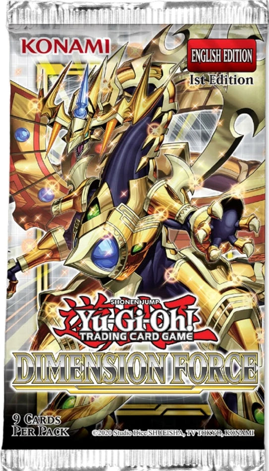 Yu-Gi-Oh! Dimension Force Booster Pakke