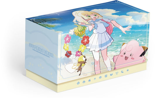Pokemon Lillie's Kinesisk Battle Box – esken sett forfra