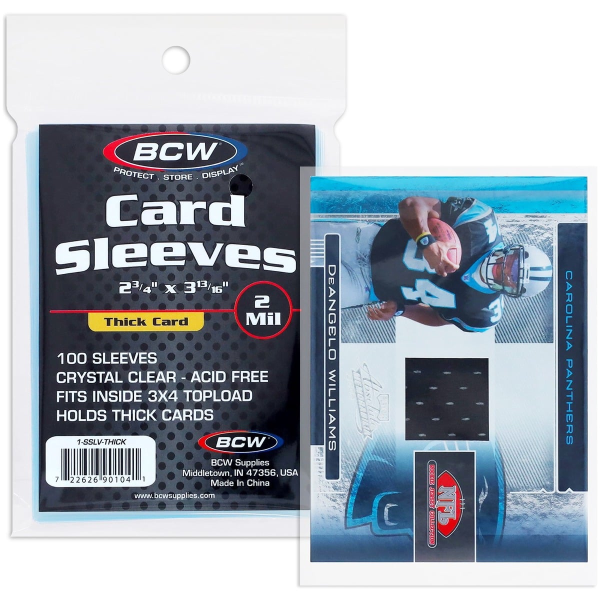 BCW Thick Card Sleeves