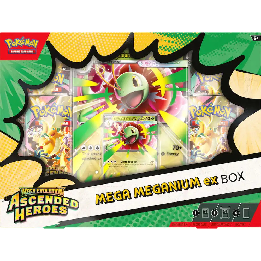 Pokemon Ascended Heroes Mega Meganium ex Box