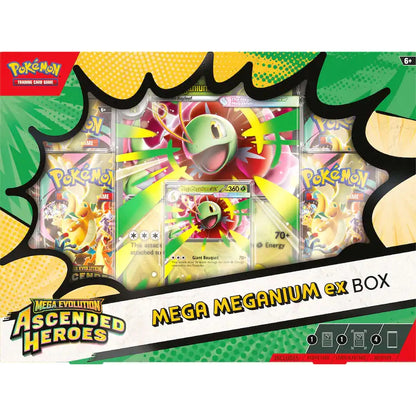 Pokemon Ascended Heroes Mega Meganium ex Box