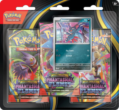 Pokemon Phantasmal Flames 3pk Blister Sett