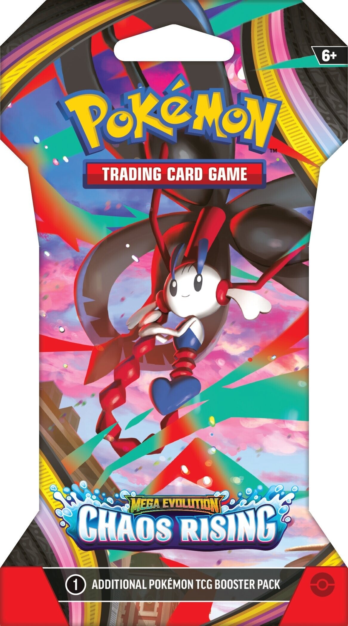 Pokemon Chaos Rising Sleeved Booster